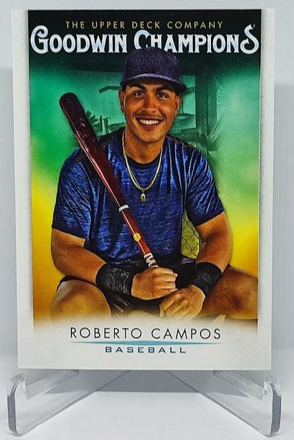 2021 Upper Deck Goodwin Champions Roberto Campos #27