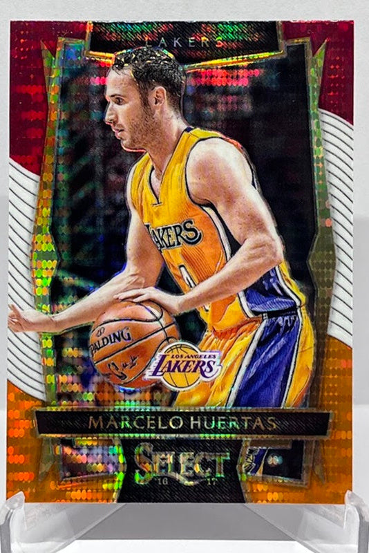 2016-17 Panini Select Prizm Marcelo Huertas Los Angeles Lakers #66