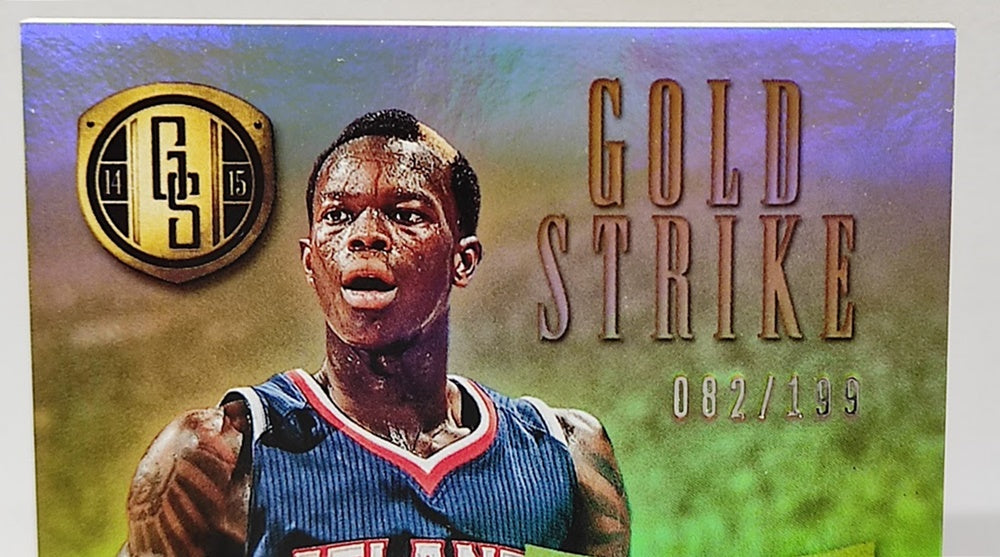 2014-15 Panini Gold Standard Gold Strike Dennis Schröder Hawks 082/199 *2