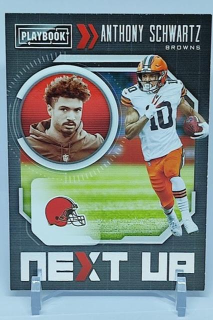 2021 Panini Playbook Next Up Anthony Schwartz Browns *1