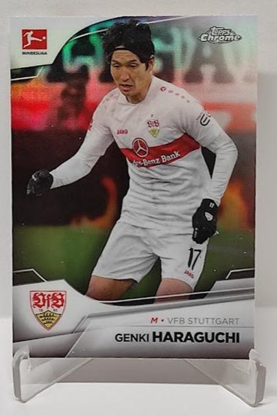 2022-23 Topps Chrome Refractor Genki Haraguchi VFB Stuttgart #92