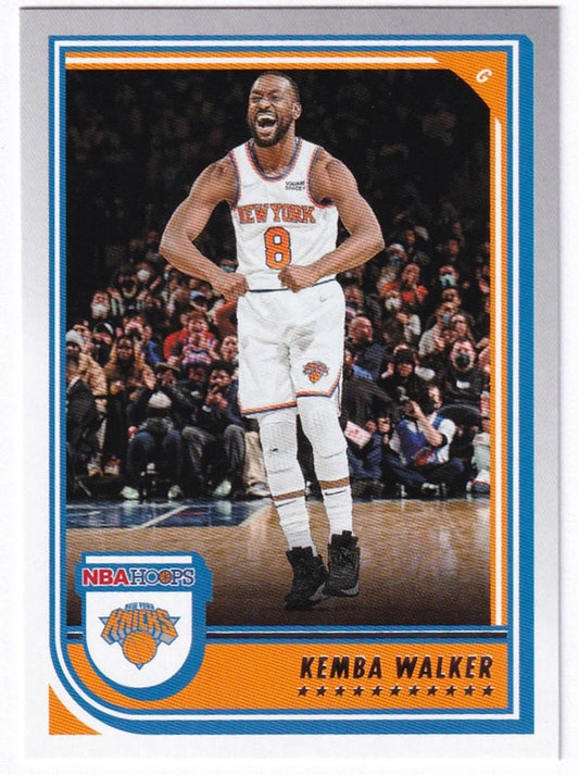 2022-23 Panini Hoops Kemba Walker Knicks #22