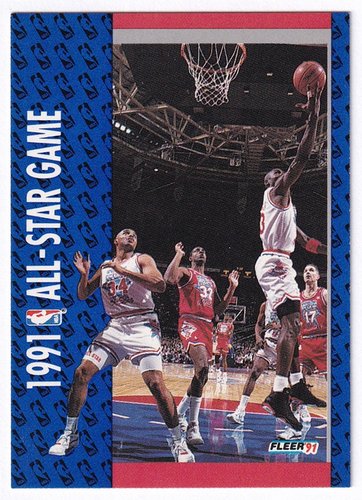 1991 Fleer All Star Game Michael Jordan #238