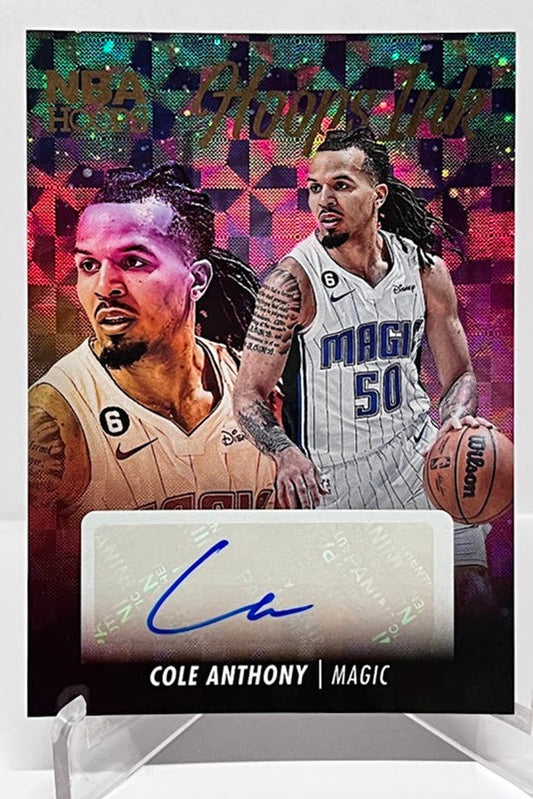 2023-24 Panini Hoops Ink Cole Anthony Orlando Magic