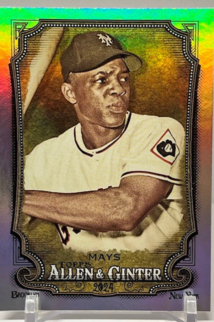 2024 Topps Allen & Ginter Willie Mays Giants #118