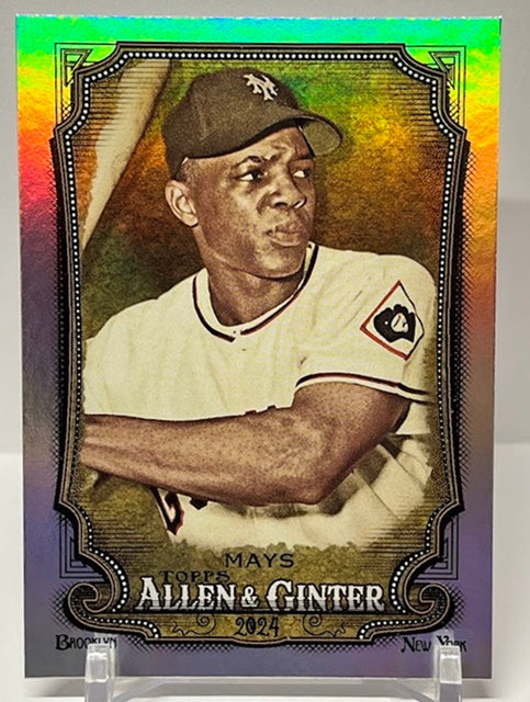 2024 Topps Allen & Ginter Willie Mays Giants #118