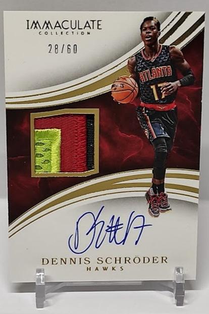 2015-16 Panini Immaculate Dennis Schröder 28/60 *2