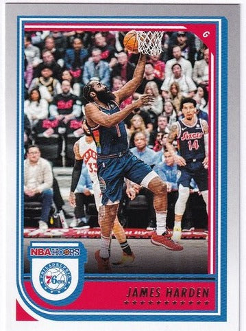 2022-23 Panini Hoops James Harden 76ers #29