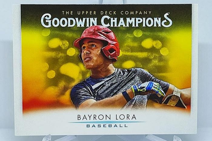 2021 Upper Deck Goodwin Champions Bayron Lora #89