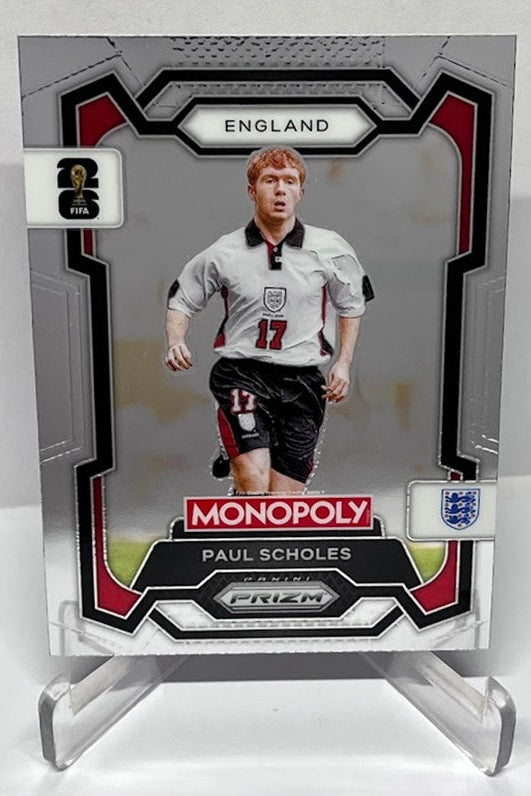 2026 Panini Monopoly Prizm FIFA World Cup Paul Scholes England #24
