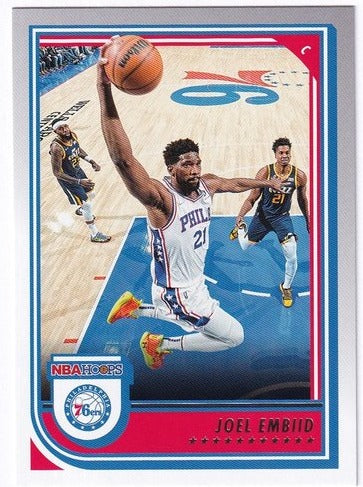 2022-23 Panini Hoops Joel Embiid 76ers #30