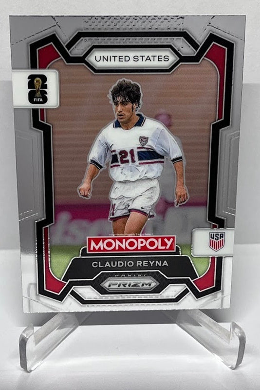 2026 Panini Monopoly Prizm FIFA World Cup Claudio Reyna United States #49