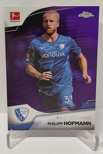 2022-23 Topps Chrome Purple Refractor Philipp Hofmann Bochum 250/299#19