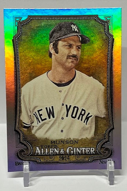 2024 Topps Allen & Ginter Thurman Munson Yankees #126