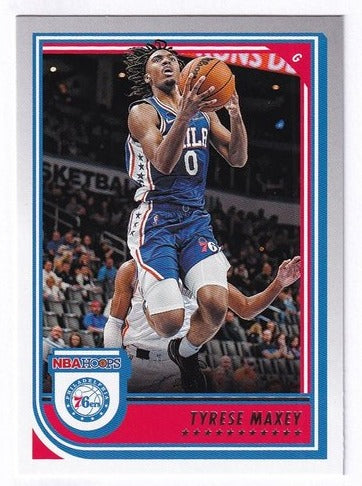 2022-23 Panini Hoops Tyrese Maxey 76ers #31