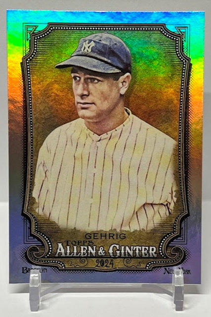 2024 Topps Allen & Ginter Lou Gehrig Yankees #129