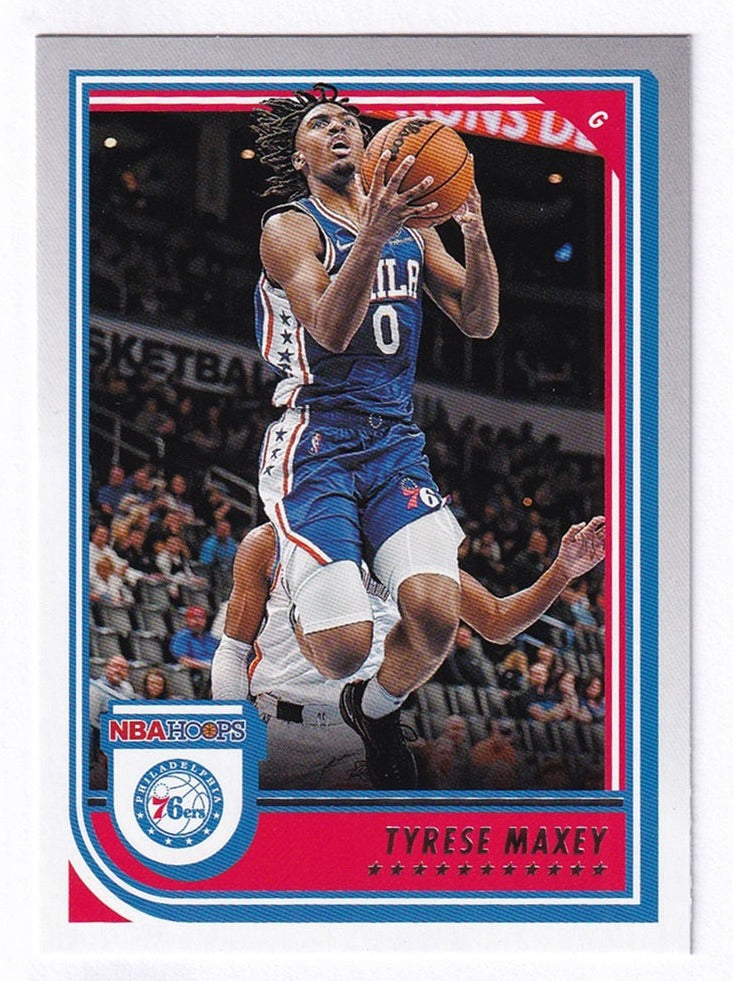 2022-23 Panini Hoops Tyrese Maxey 76ers #31