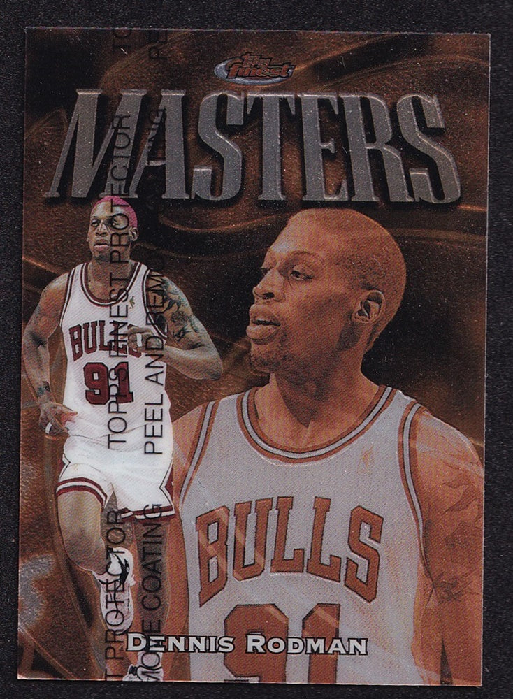 1997-98 Topps Finest Masters Dennis Rodman Bulls *2