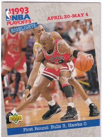 1993-94 Upper Deck Michael Jordan Chicago Bulls #180
