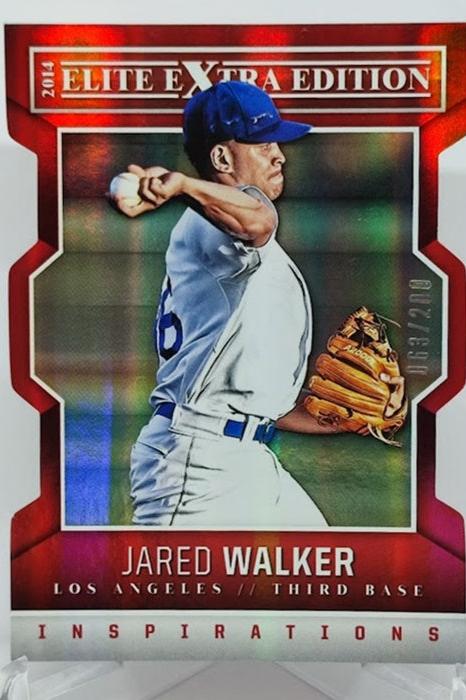 2014 Panini Elite Extra Edition Jared Walker Los Angeles 063/200 #35