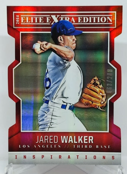 2014 Panini Elite Extra Edition Jared Walker Los Angeles 063/200 #35