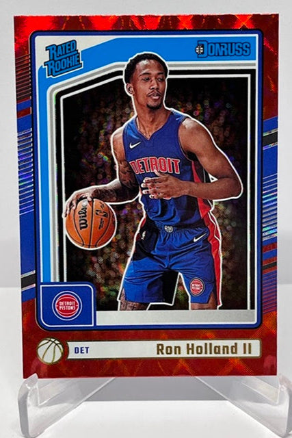 2024-25 Panin Donruss Red Rated Rookie Ron Holland Pistons #263 *6