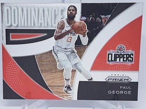 2021-22 Panini Prizm Dominance Paul George Clippers #7