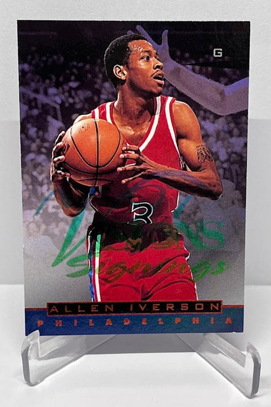 1997 The Score Board Visions Signings Allen Iverson Philadelphia #14