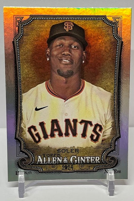 2024 Topps Allen & Ginter Jorge Soler Marlins #139