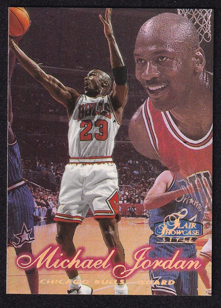 1997-98 Flair Showcase Style Michael Jordan Bulls *2