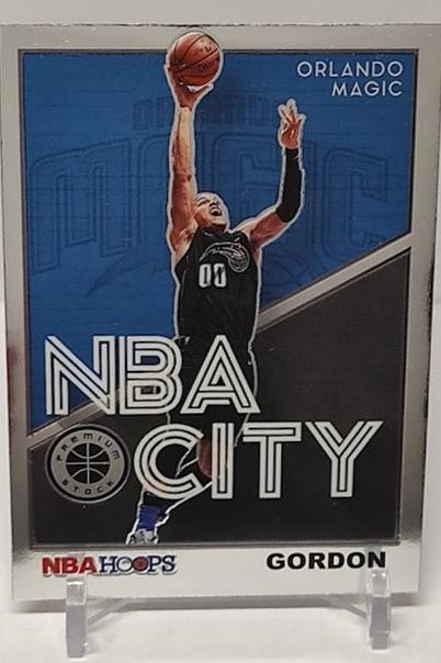 2019-20 Panini Hoops Premium NBA City Aaron Gordon Orlando #21