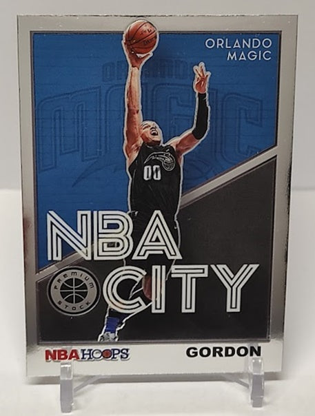 2019-20 Panini Hoops Premium NBA City Aaron Gordon Orlando #21