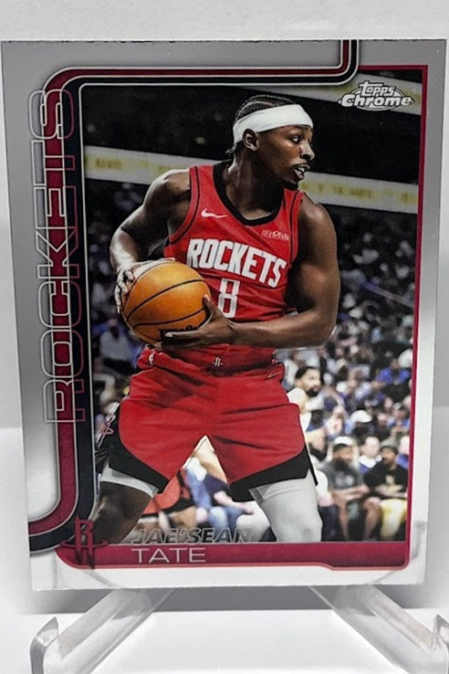 2025-26 Topps Chrome Jae'Sean Tate Houston Rockets #59