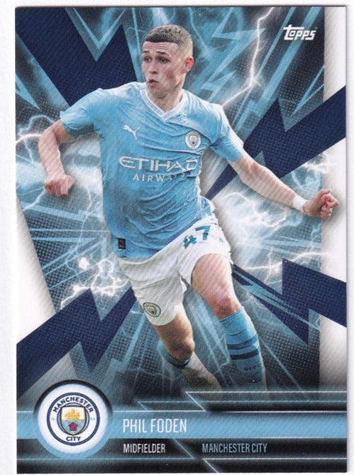 2023 Topps Fan Set Phil Foden Manchester #Mans-2