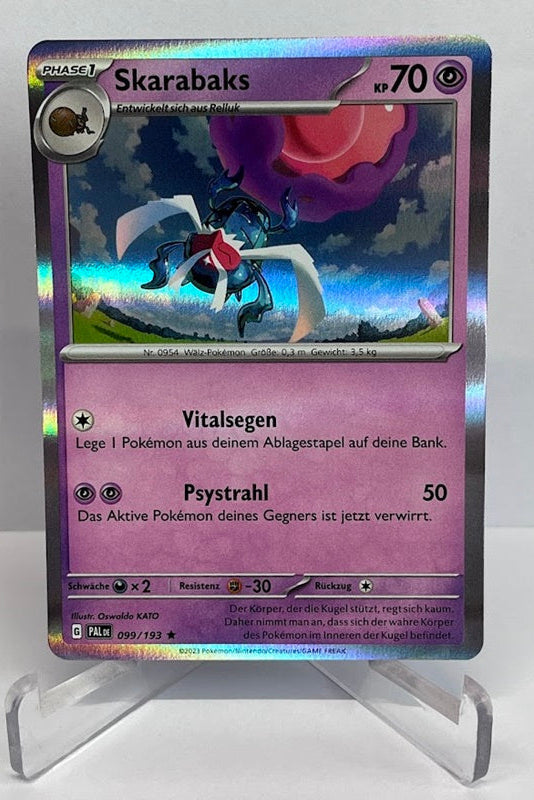 Pokemon Entwicklungen in Paldea Skarabaks 099/193 Deutsch #99
