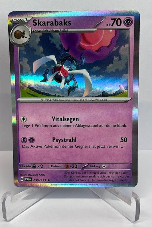 Pokemon Entwicklung in Paldea Skarabaks 099/193 Deutsch #99