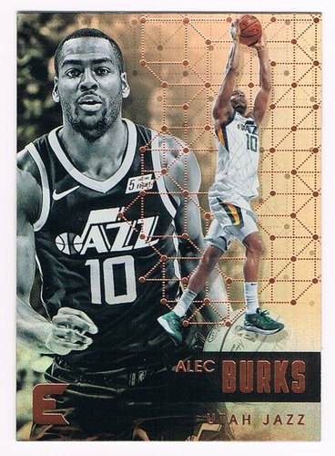 2017-18 Panini Essentials Alec Burks Jazz #19