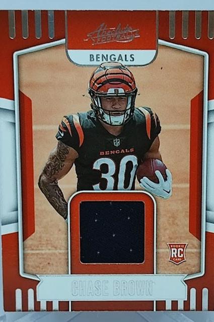 2023 Panin Absolute RC Chase Brown Cincinnati Bengals *1