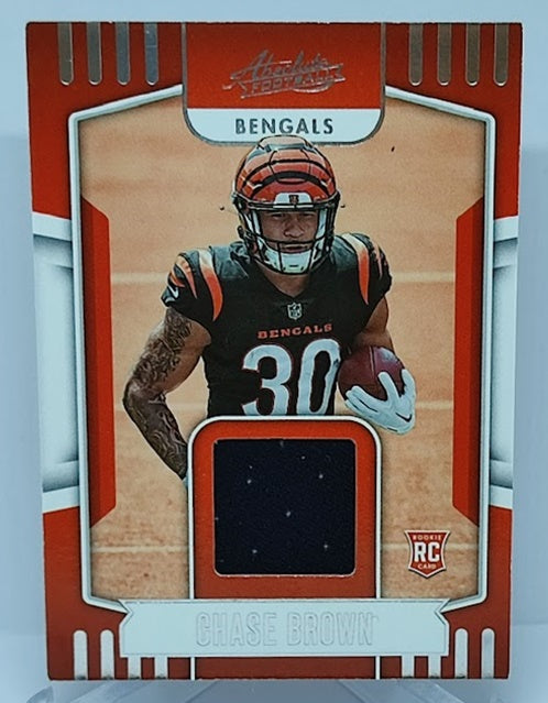 2023 Panin Absolute RC Chase Brown Cincinnati Bengals *1