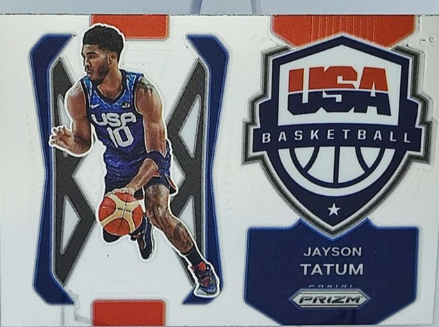 2021-22 Panini Prizm Team USA Jayson Tatum #1