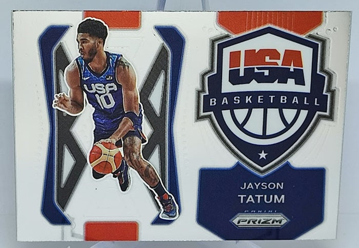 2021-22 Panini Prizm Team USA Jayson Tatum #1