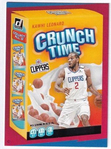 2020-21 Panini Donruss Kawhi Leonard LA Clippers #4