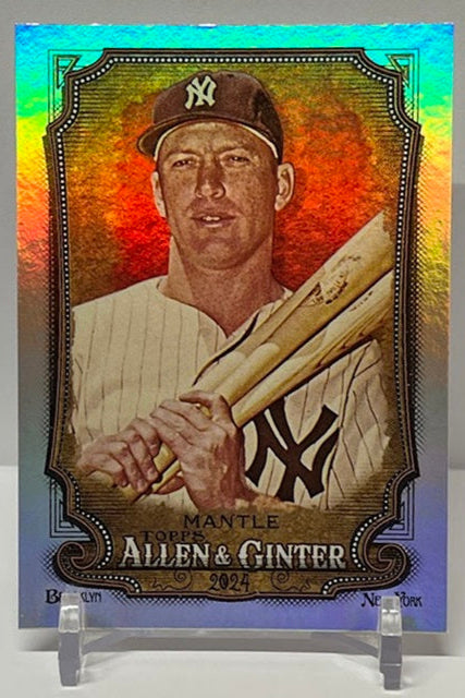 2024 Topps Allen & Ginter Mickey Mantle Yankees #142