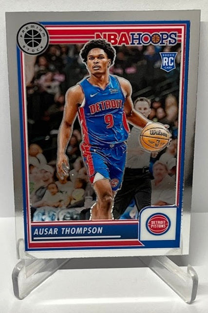 2023-24 Panini Hoops Premium RC Ausar Thompson Pistons #100