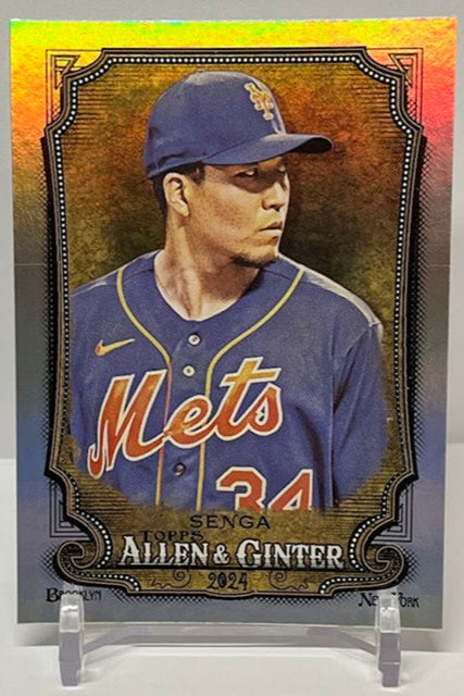 2024 Topps Allen & Ginter Kodai Senga Mets #147