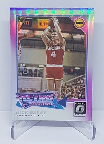 2018 Panini Donruss Optic Prizm Retro Rick Barry Rockets #5