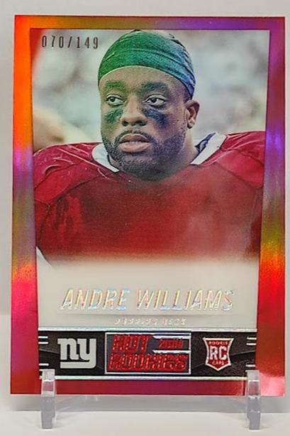 2014 Panini Score Hot Rookies RC Andre Williams Giants 070/149