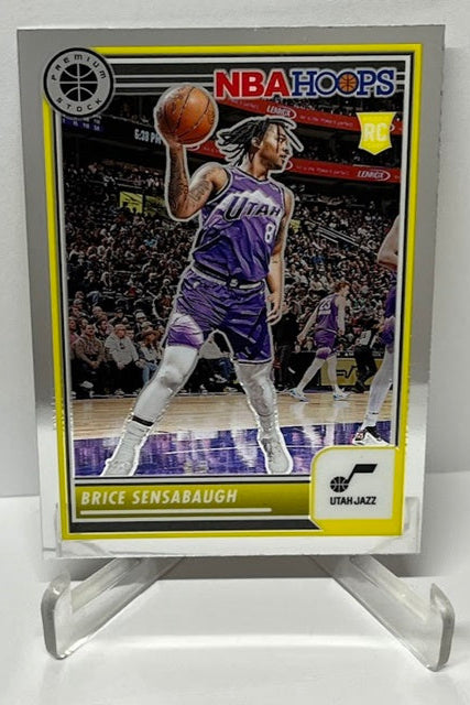 2023-24 Panini Hoops Premium RC Brice Sensabaugh Utah #225