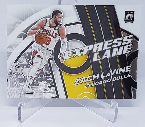 2021-22 Panini Donruss Optic Express Lane Zach LaVine Bulls #22