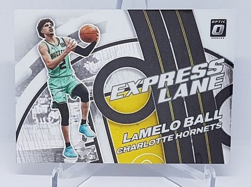 2021-22 Panini Donruss Express Lane Lamelo Ball Hornets #16